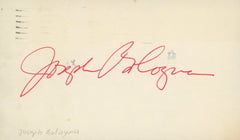 My Favorite Year Joe Bologna signature cut