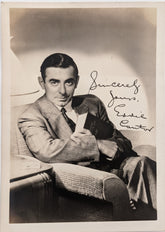 Ziegfeld Follies Eddie Cantor Signed Photo
