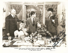 Merrily We Live Bonita Granville Signed Movie Photo