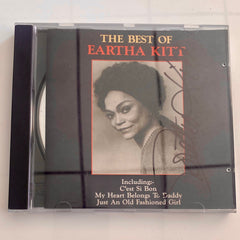 Eartha Kitt signed album