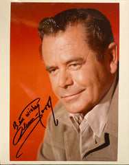 Glenn Ford signed photo