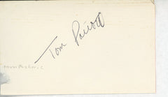 Baseball legend Tom Paciorek original signature