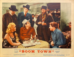 Clark Gable and Spencer Tracy "Boom Town" original Lobby Card -
