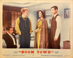 Clark Gable and Spencer Tracy "Boom Town" original Lobby Card -