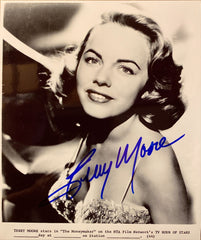 Terry Moore signed "The Moneymaker" movie photo
