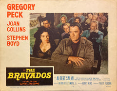 Gregory Peck "The Bravados" original Lobby Card