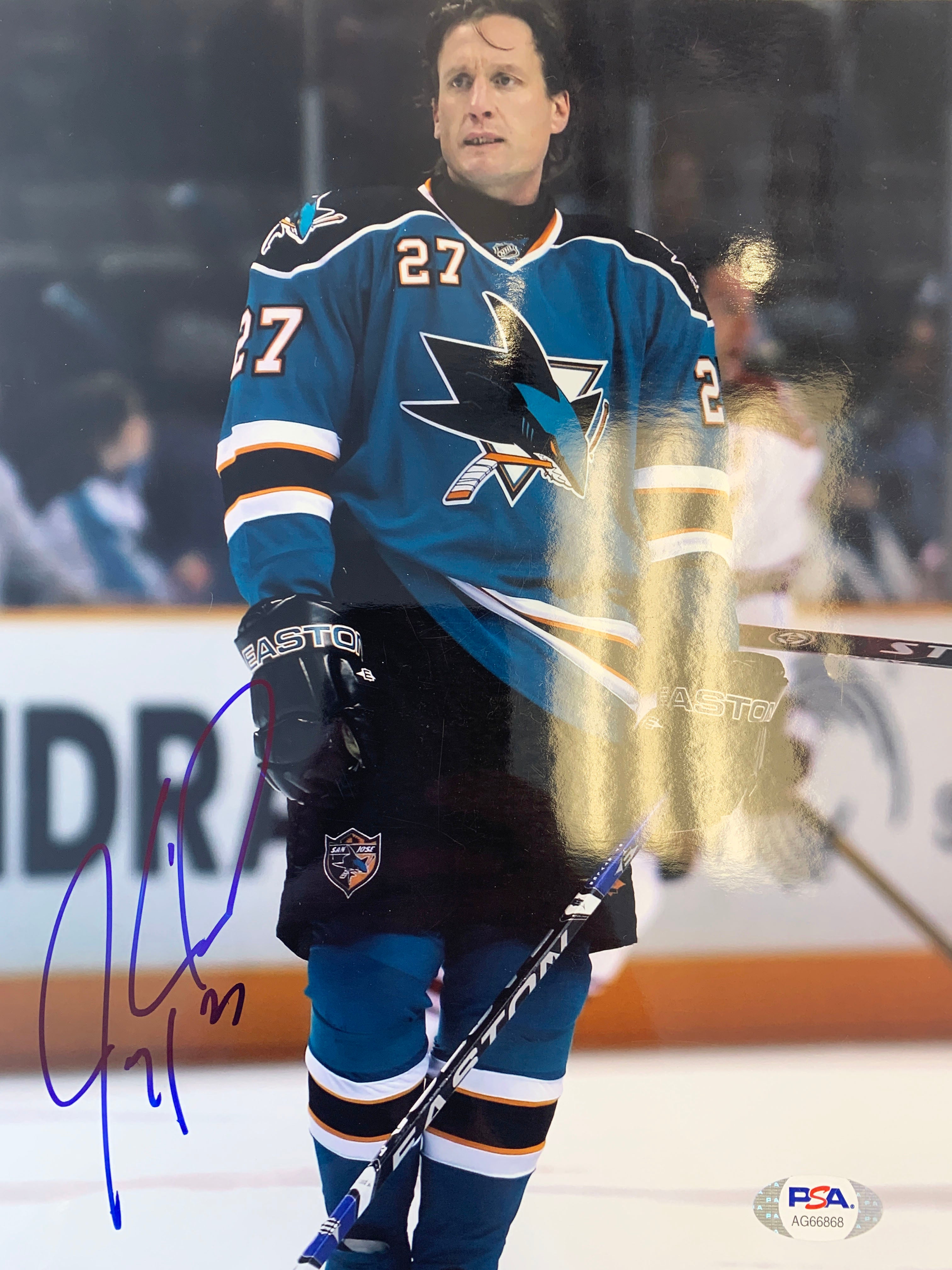 San Jose Sharks Jeremy Roenick signed photo (PSA) - Photo