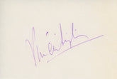 Vivien Leigh signature cut. GFA Authenticated