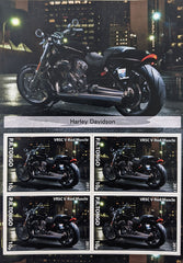 Harley Davidson Stamp Set
