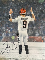 Cincinnati Bengals Quarterback Joe Burrow signed photo