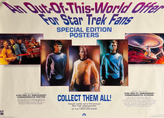 Rare Star Trek fans special edition original movie poster
