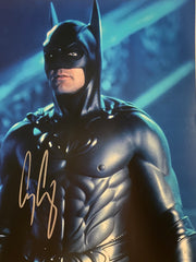 Batman & Robin George Clooney signed movie photo