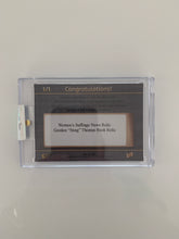 Gordon "Sting" Thomas book relic