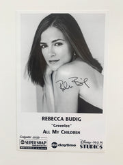 All My Children Rebecca Budig signed photo