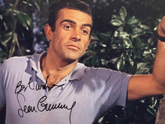 James Bond Sean Connery signed photo