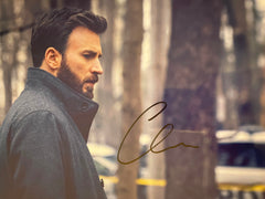 Avengers Chris Evans signed movie photo