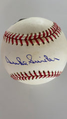 LA Dodger Duke Snider signed baseball