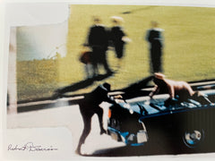 JFK Assassination Witness Robert Davison signed photo