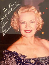 The Girl Next Door June Haver signed photo