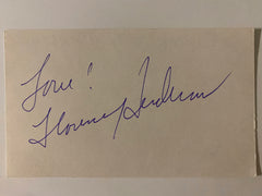 The Brady Bunch Florence Henderson signature cut