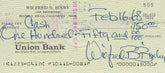 My Favorite Martian Wilfred Bixby signed check - Check
