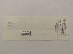 Samantha Eggar Star Wares consignment signed check