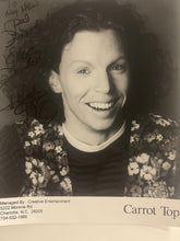 Carrot Top signed photo