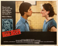 Sean Penn and Reni Santoni "Bad Boys" original Lobby Card