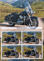 Harley Davidson Stamp Set
