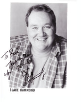 Then We Got Help! Blake Hammond signed photo