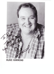 Then We Got Help! Blake Hammond signed photo