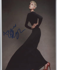 Fashion Model Agyness Deyn signed photo