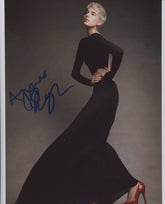 Fashion Model Agyness Deyn signed photo