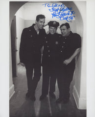 Hank Garrett signed "Car 54, Where Are You?" photo