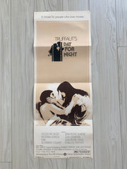 Day for Night original 1973 vintage movie poster