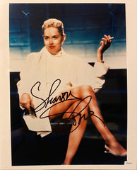 Basic Instinct Sharon Stone signed movie photo