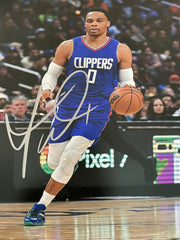 LA Clippers Russell Westbrook signed photo. GFA Authenticated