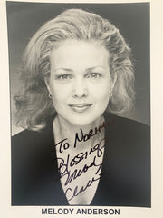 Flash Gordon's Melody Anderson signed photo