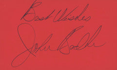 Saturday Night Fever Director John Badham signature