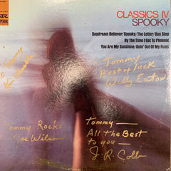Classics IV Spooky signed album