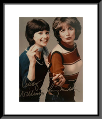 Laverne and Shirley signed photo