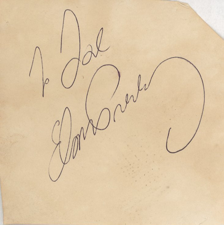 Elvis Presley signed note - Note