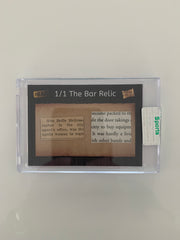 Gordon "Sting" Thomas book relic