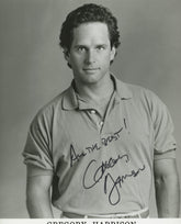Trapper John MD Gregory Harrison signed photo