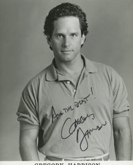 Trapper John MD Gregory Harrison signed photo