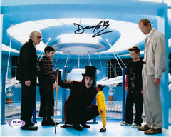 Charlie and The Chocolate Factory signed movie photo (PSA)