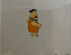 The Flintstones Fred hand painted sericel