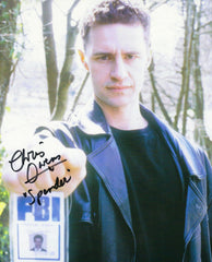 X Files Chris Owens signed photo