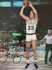 Boston Celtics Larry Bird signed photo