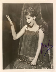 Barbra Streisand signed photo